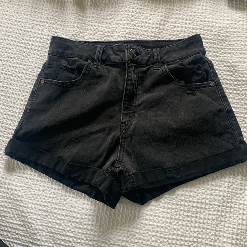 High rise shorts